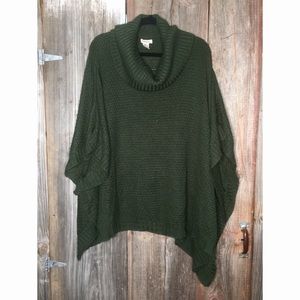 Army Green Batwing Sweater✨